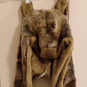 Fake Fur Hat + Hands Pockets